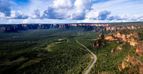 Construção de túnel no Portão do Inferno