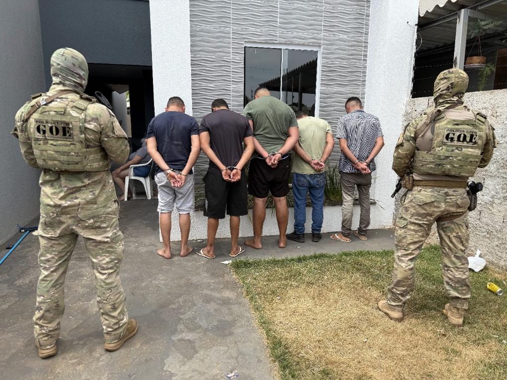 Investigação eficaz da Polícia Civil leva à prisão dos envolvidos no roubo à agência bancária em Brasnorte em menos de 48 horas