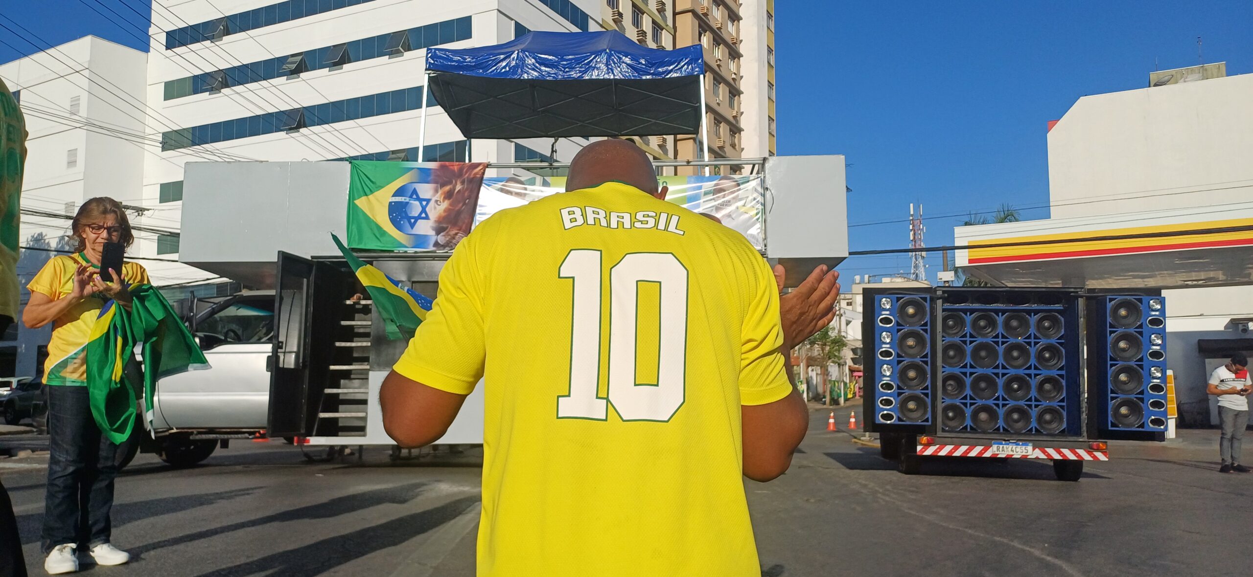 Atos da direita em Cuiabá neste 7 de Setembro veja vídeo