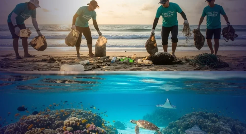 Projeto Coral Vivo promove mutirões em quatro estados para o Dia Mundial da Limpeza