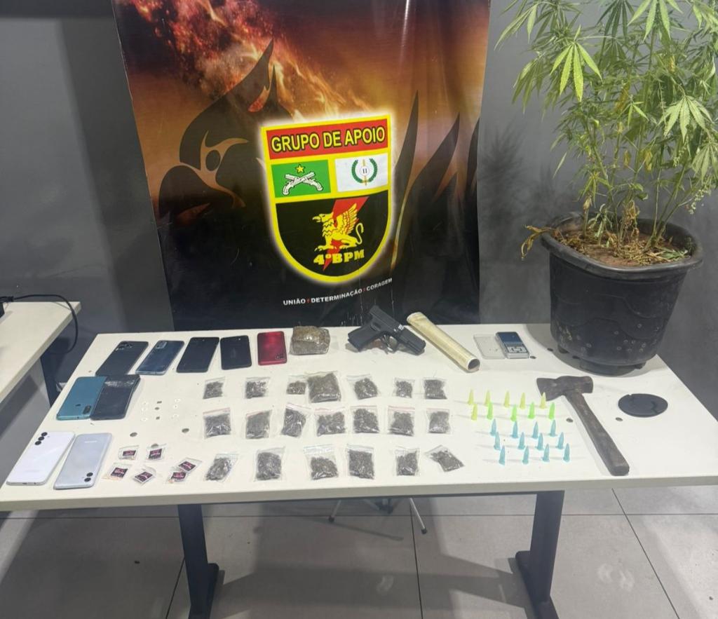 PM prende faccionados suspeitos por sequestro mediante tortura e tráfico de drogas