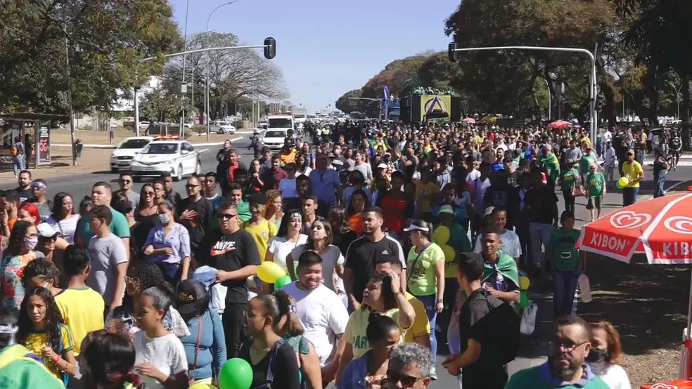 Marcha para Jesus em Sino com uma festa de 51 anos da cidade