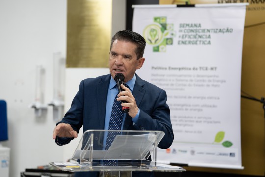 Sérgio Ricardo reforça compromisso com sustentabilidade na abertura da Semana de Eficiência Energética do TCE-MT