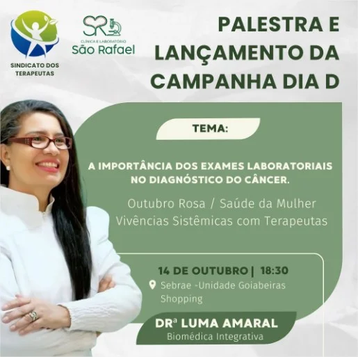 Outubro Rosa Laboratório São Rafael realiza programação especial em prevenção ao câncer de mama