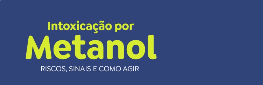 Brasil tem 14 casos confirmados de ingestão de metanol