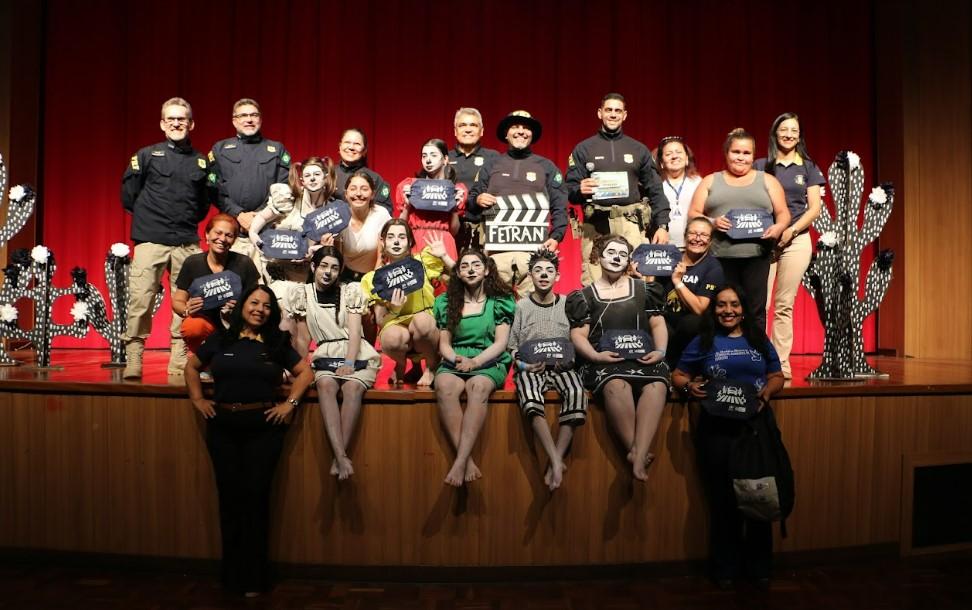 Escola Estadual de Lucas do Rio Verde vence 4 categorias no Fetran 2025