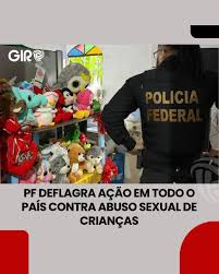 PF deflagra ação em todo o país contra abuso sexual de crianças
