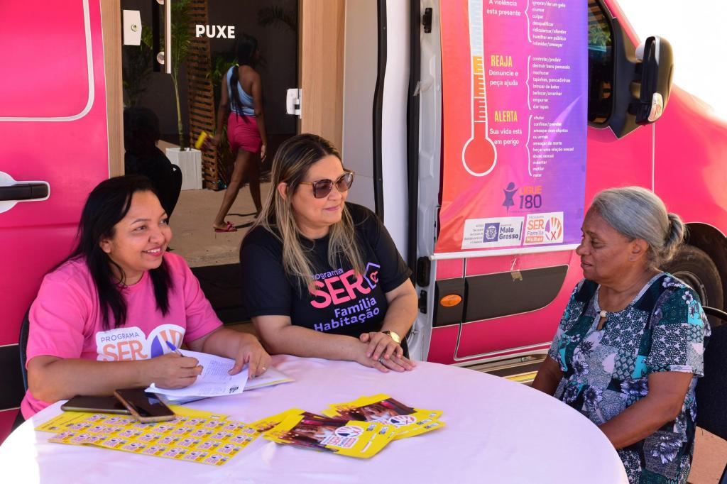 Primeira-dama de MT e Setasc lançam Programa SER Família Mulher na Comunidade nesta segunda-feira (10)
