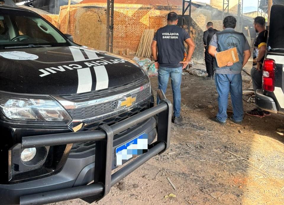 Polícia Civil incinera 700 kg de drogas em Cáceres