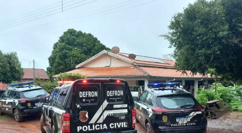 Polícia Civil cumpre ordens judiciais em Porto Esperidião e Glória D’Oeste relacionadas a crime de homicídio