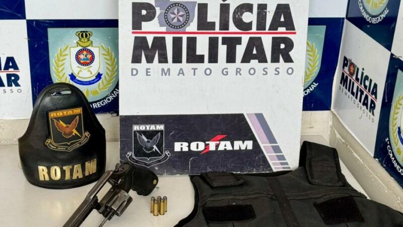 Rotam recupera motocicleta e duas armas de fogo furtadas de empresa de segurança