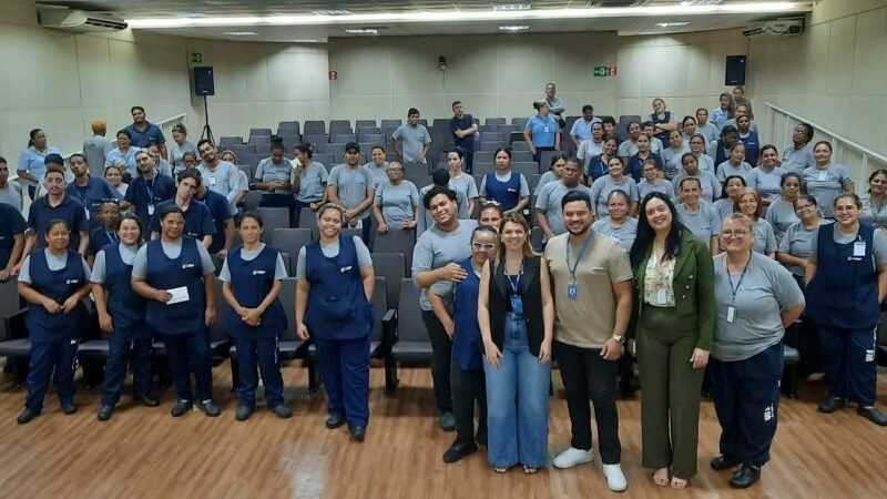 TJMT capacita equipe de limpeza e avança na gestão de resíduos sólidos