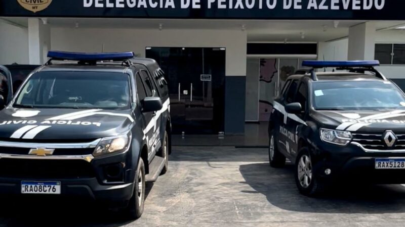 Polícia Civil prende faccionado envolvido em execução de adolescente em Peixoto de Azevedo