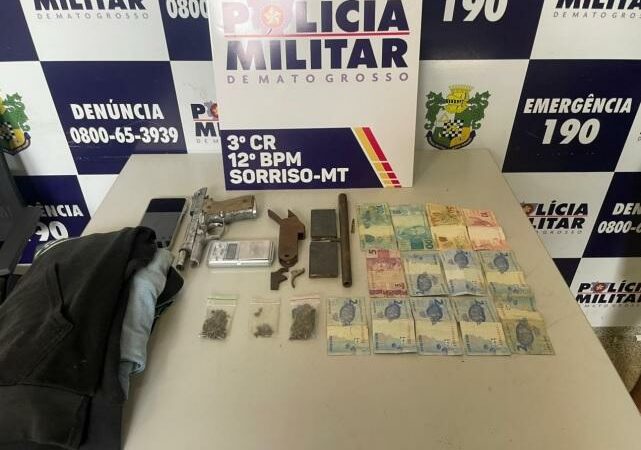 Polícia Militar localiza e prende suspeito de render casal de idoso durante roubo em Sorriso