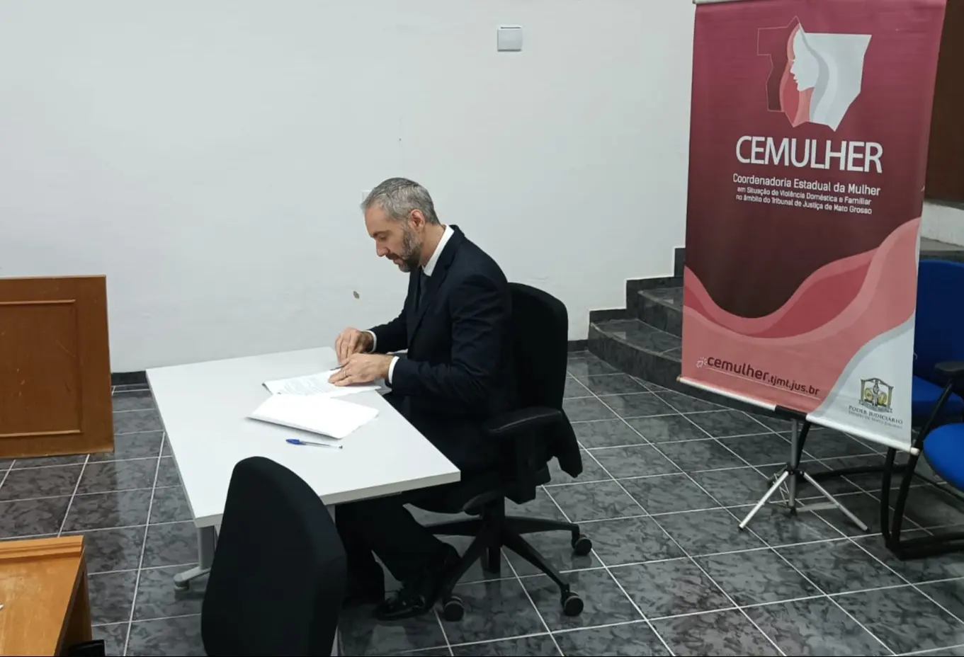 TJMT implanta Rede de Enfrentamento à Violência Doméstica em Guiratinga