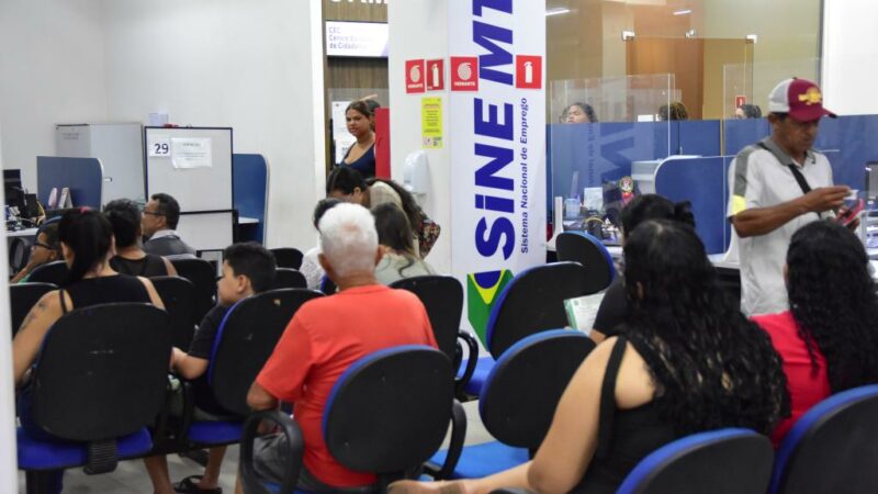 Sine-MT disponibiliza mais de 2,1 mil vagas de emprego nesta semana