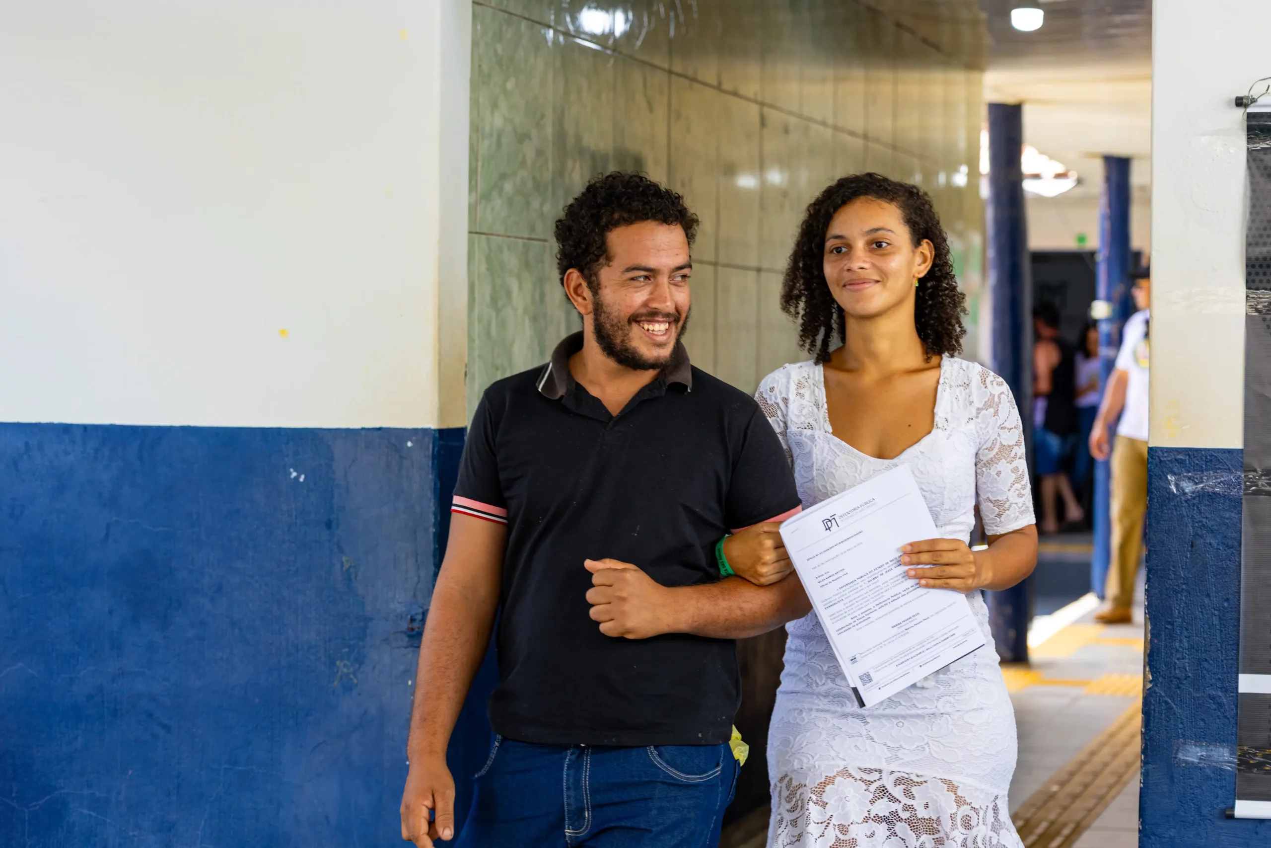 União formalizada leva emoção e cidadania a casais atendidos pelo Ribeirinho Cidadão