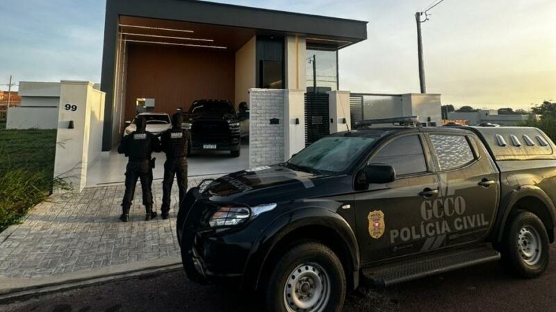 Polícia Civil desarticula núcleo familiar envolvido com tráfico de drogas e lavagem de dinheiro de facção no norte de MT