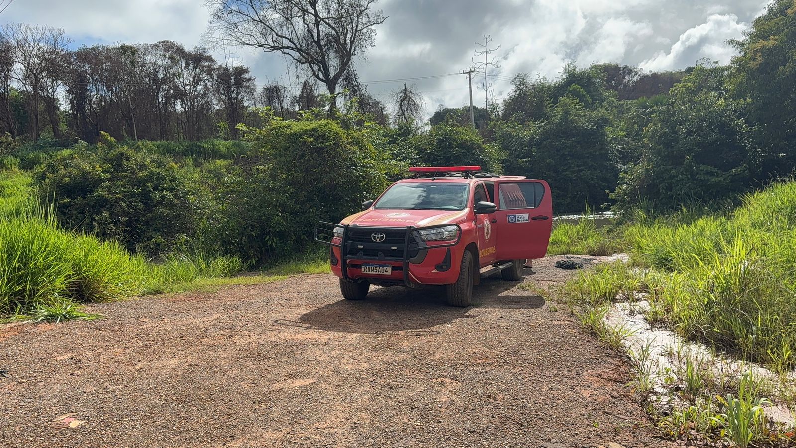 Corpo encontrado no rio Vermelho em Rondonópolis