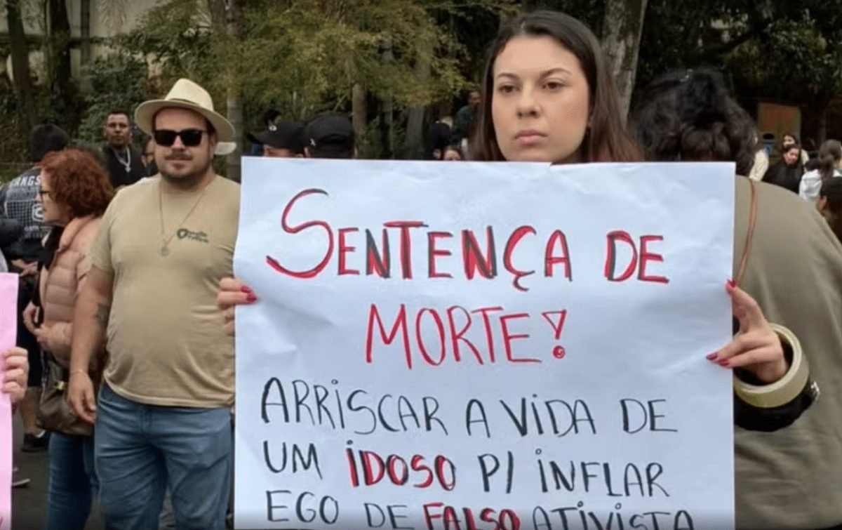 Transferência do elefante Sandro para santuário em Mato Grosso gera protesto em Sorocaba